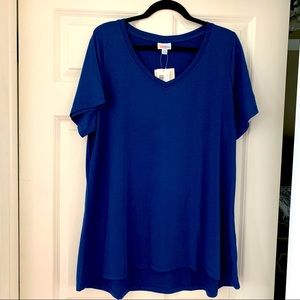 Royal Blue LuLaRoe Christy Tee